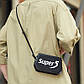 Невелика жіноча сумочка через плече Super5 FK00145, з тканини 0,5 л, фото 8