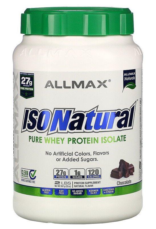 Allmax IsoNatural Pure Whey Protein Isolate 907g