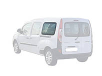 Бокове скло Renault Kangoo II (08-) Заднє салонне Ліве на Довгу базу (Рено Кенго II)