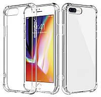 Прозрачный чехол-накладка Hoco Armor Shock Proof Series for iPhone 7/8 Plus, Transparent