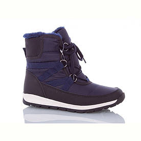 Дутики, зимові чоботи Restime жіночі сині 36р.(Остання пара)