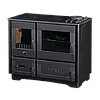 Duval EK-5136BL (BLACK EDITION) Піч-камін опалювально-варювальна, фото 3