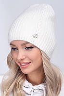 Женская шапка "Шакира" (angora) Белый