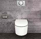 Кнопка зливу для інсталяції GEBERIT одинарна матована сатин 158337 115.108.00.1, фото 4