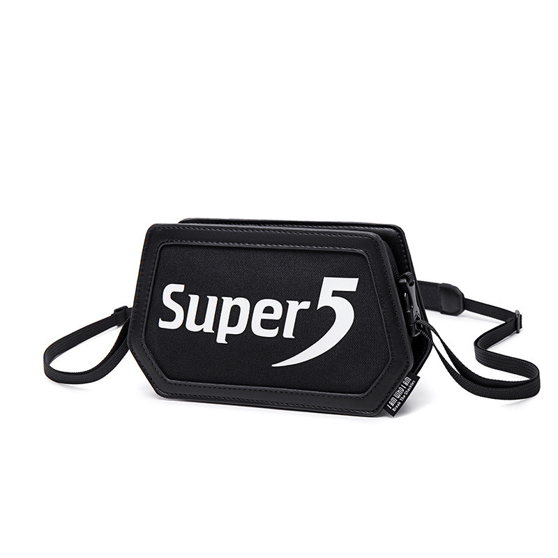 Невелика жіноча сумочка через плече Super5 FK00145, з тканини 0,5 л
