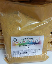 Пігмент залізоокисний жовтий 313 до бетону тротуарної плитки розшивки швів Китай 25 кг