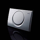 Кнопка зливу для інсталяції GEBERIT одинарна матована хром 92748 115.751.00.1, фото 5