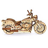 Дерев'яний 3D конструктор Мотоцикл DragStar UnityWood 129 деталей 15,5*8,5*6 см (UW-012), фото 5