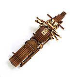 Дерев'яний 3D конструктор Мотоцикл DragStar UnityWood 129 деталей 15,5*8,5*6 см (UW-012), фото 11