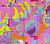 Набір для вишивання за нанесеною на канву схемою "Conch". AIDA 14CT printed,35*44 см, фото 7