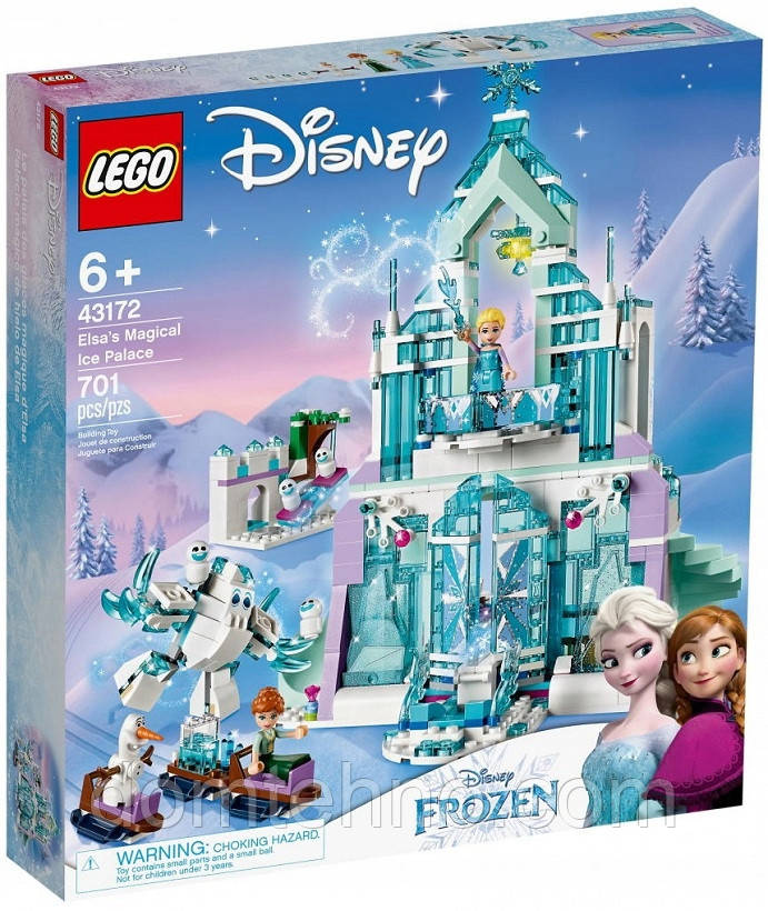 LEGO Disney 43172 Чарівний крижаний палац Ельзи, фото 1