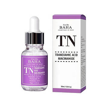 Сироватка з транексамовою кислотою Cos De Baha TN Tranexamic Acid Niacinamide Serum 30 мл.