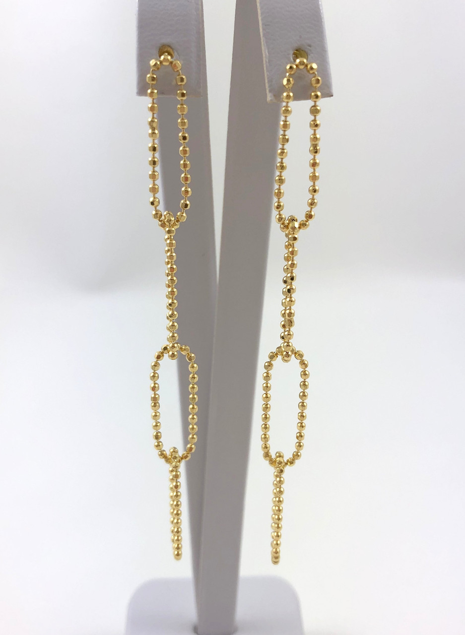 Срібні сережки OCFXD015-ALж, фото 1