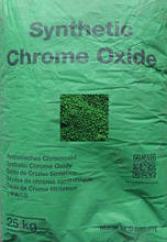 Пігмент залізоокисний Окис хрому CrO2 зелений до бетону тротуарної плитки розшивки швів Німеччина 25 кг