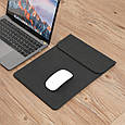 Чохол-конверт для MacBook Air/Pro 13,3" — чорний, фото 3