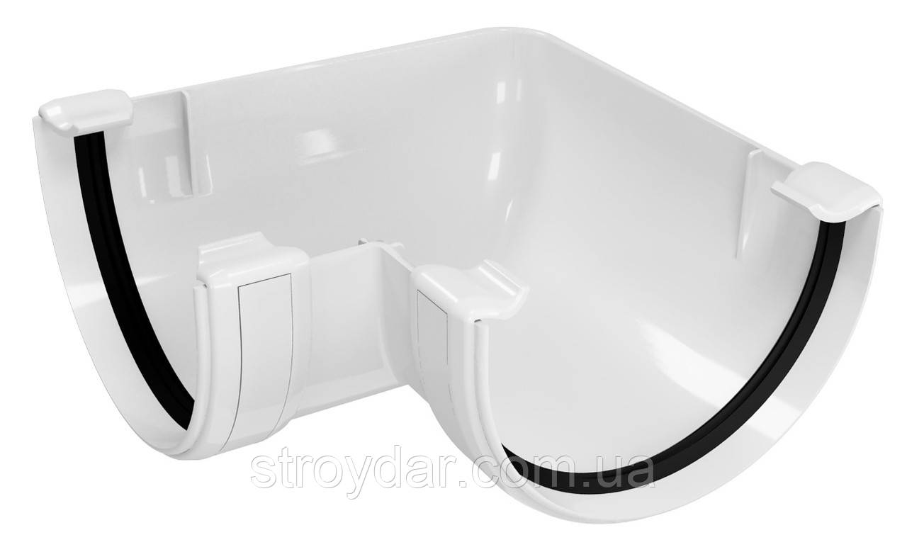 Кут для жолоба 90° REGENAU 125, фото 1