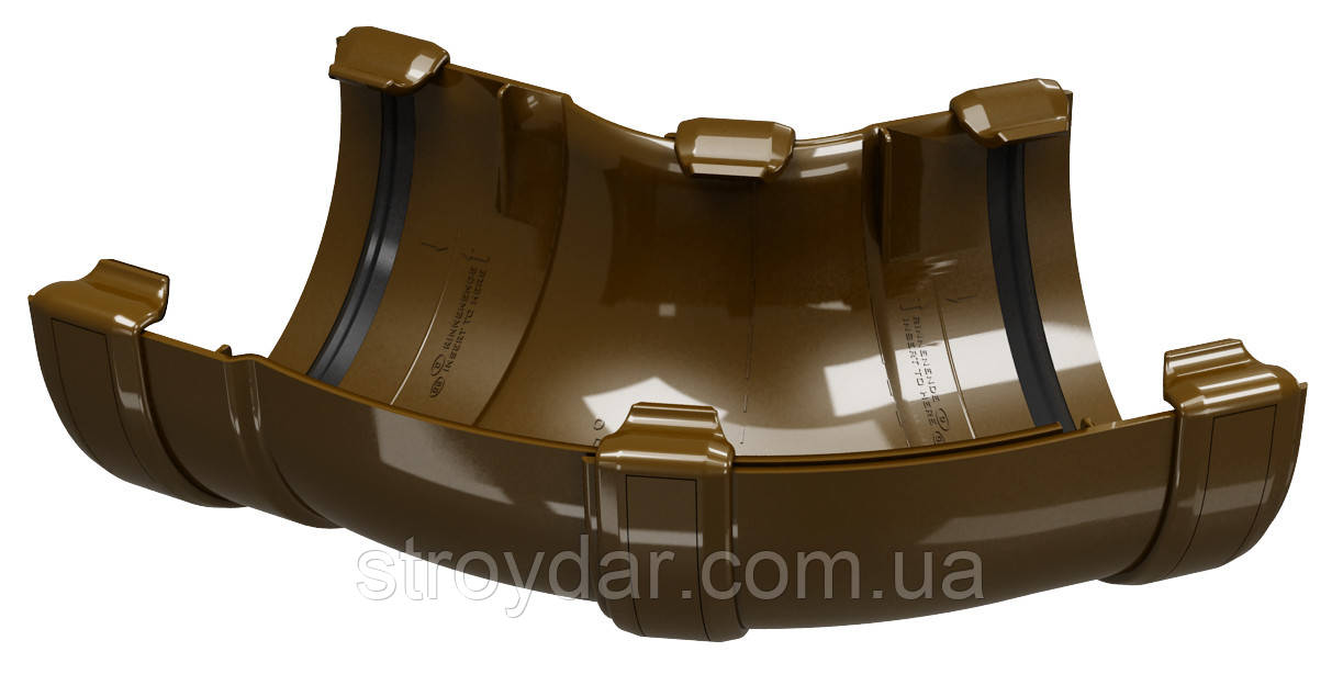 Кут універсальний регульований для жолоба REGENAU 60-160°, фото 1