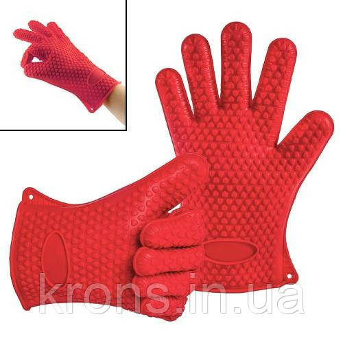 Рукавиці Hot Hands жаростійкі, прихватки для гарячого, силіконові, 2шт