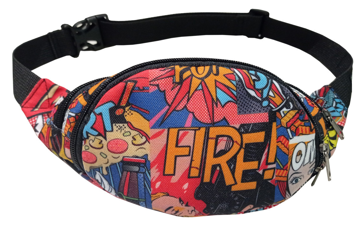 Сумка-бананка Tiger Rio Print+ Комікси S000170