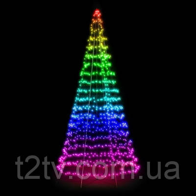 Гірлянда Twinkly Smart LED Light tree RGBW 450, Gen II, IP44, 3м (TWP500SPP-BEU)