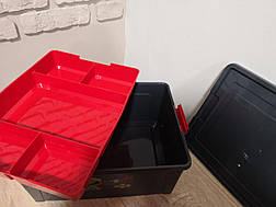Контейнер Smart Box з органайзером "Tools" для зберігання інструментов, 11,7л, Алеана, фото 3
