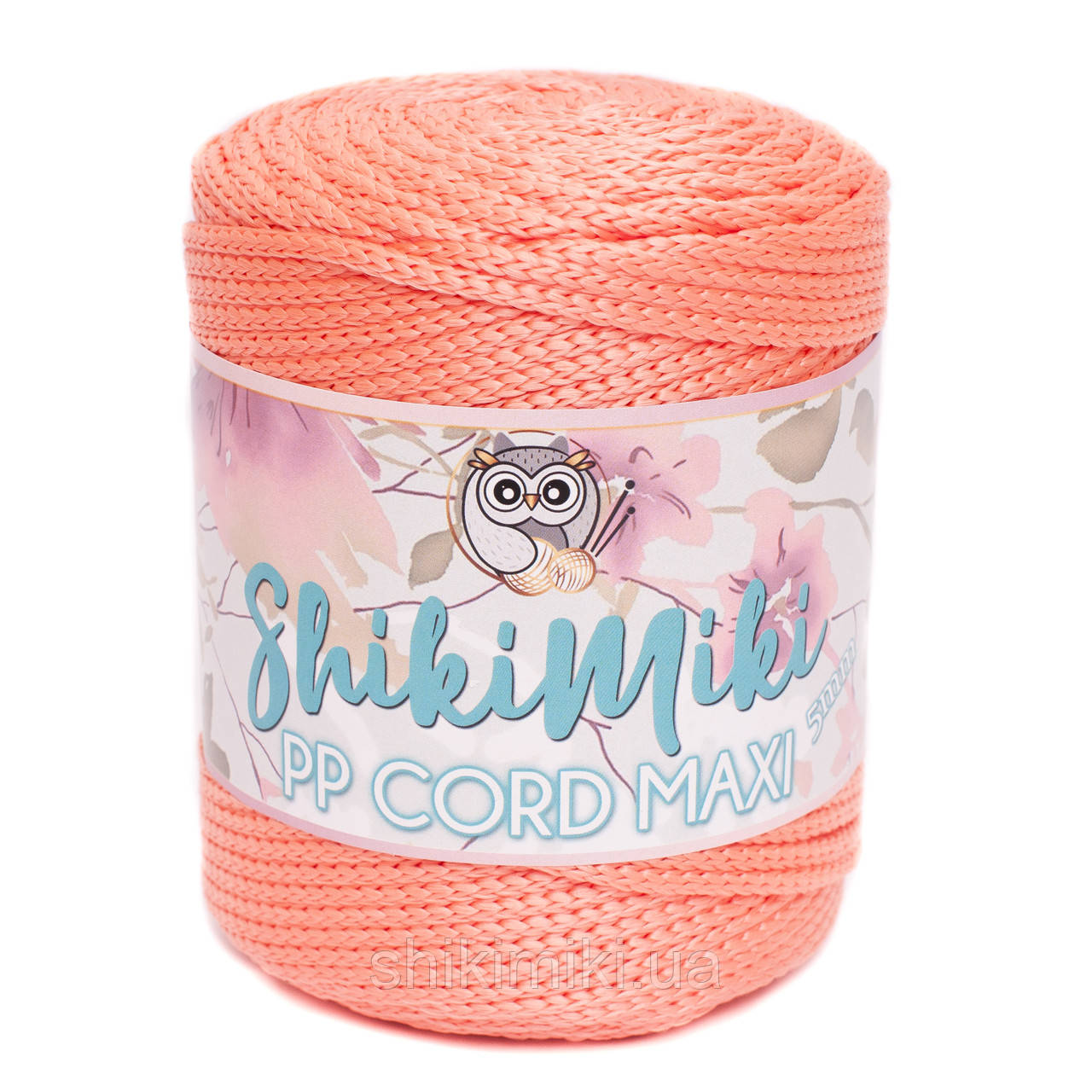 Поліпропіленовий шнур PP Cord 5 mm, колір Абрикрсовий