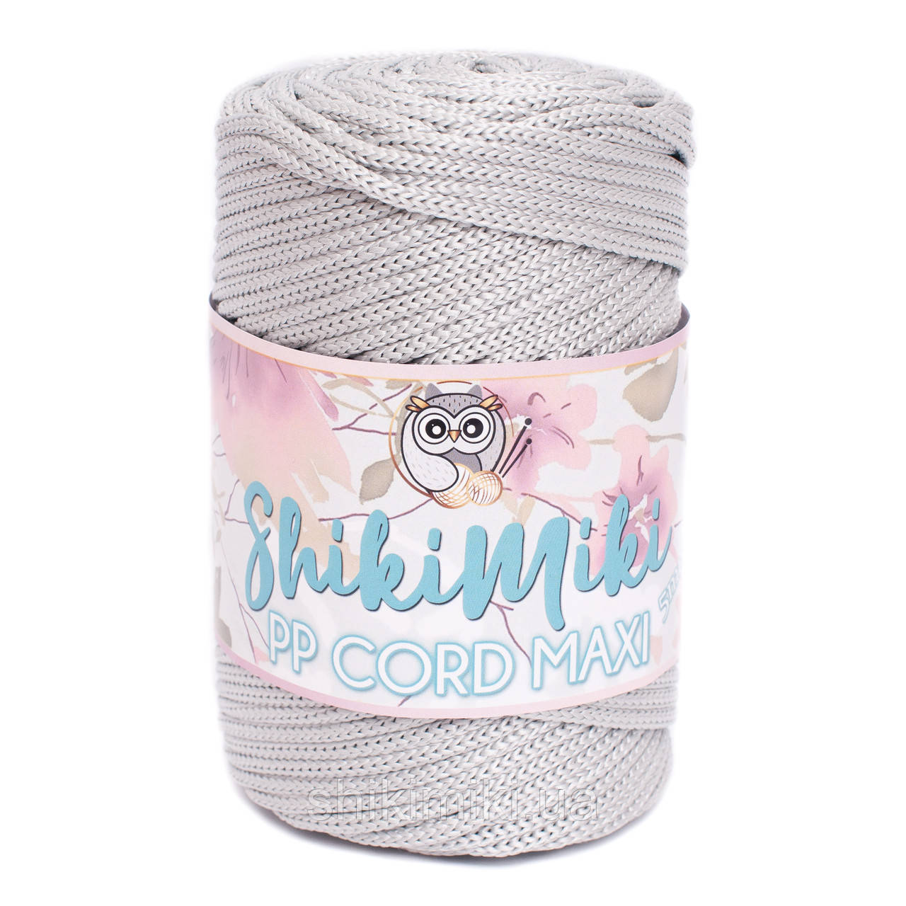 Поліпропіленовий шнур PP Cord 5 mm, колір Світло-сірий