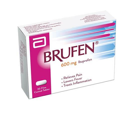Таблетки "Brufen" 200 жарознижувальний 30 таблеток (виробництво Єгипту)