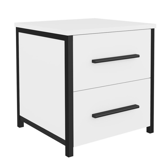 Тумба з ящиками "Офісна 07" Чорний