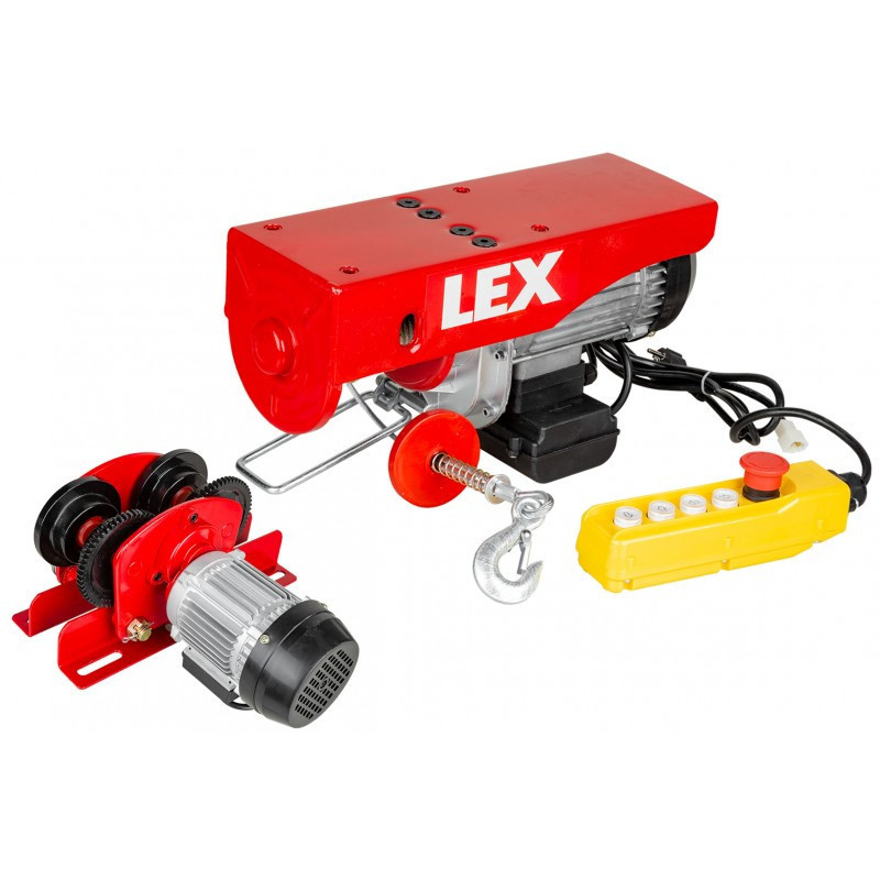 Тельфер з кареткою LEX LXEH600TW / 300/600 кг