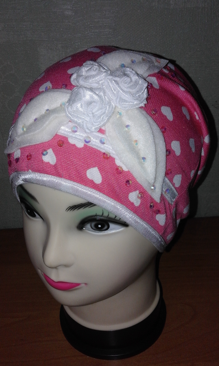 Шапка "Марьянка"(горох), фото 1