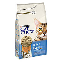 Cat Chow Special Care 3 in1 корм для кошек с ндейкой - 1,5 кг