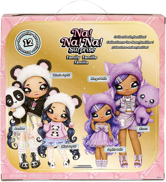Na Na Na Surprise Family Soft Doll Long Hair Dolls