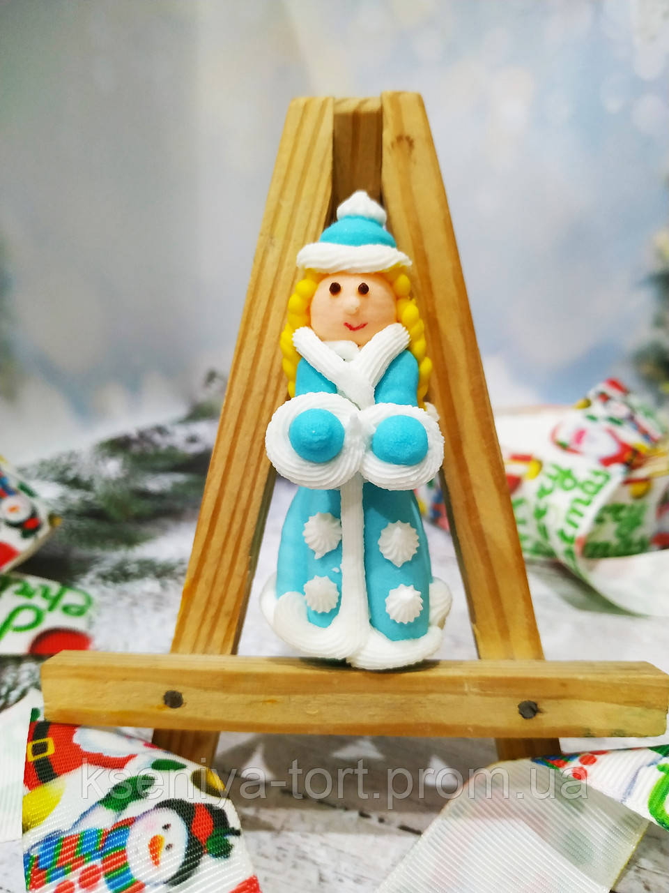 Кондитерское украшение на торт "Снегурочка" 2 - фото 1 - id-p1533091813