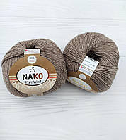 Nako Pure Wool - 23131 кофе с молоком