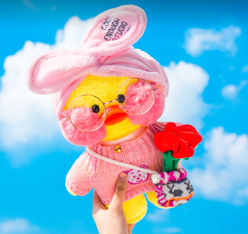 М'яка іграшка каченя LaLafanfan 30 см