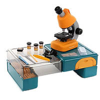 Дитячий мікроскоп Scientific Microscope жовтий