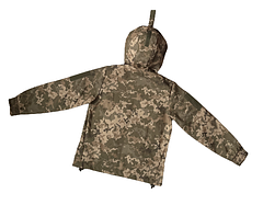 Костюм дитячий ARMY KIDS Скаут Софтшелл теплий камуфляж Піксель 164-170 см, фото 5