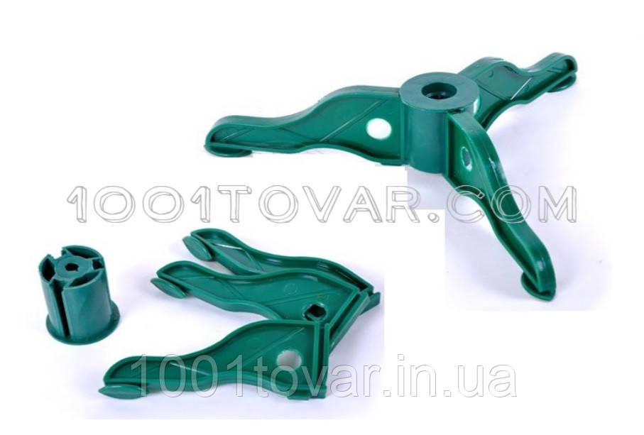 Тренога - підставка для Новорічної ялинки пластикова, розбірна на три ніжки висотою до 80 см., фото 1