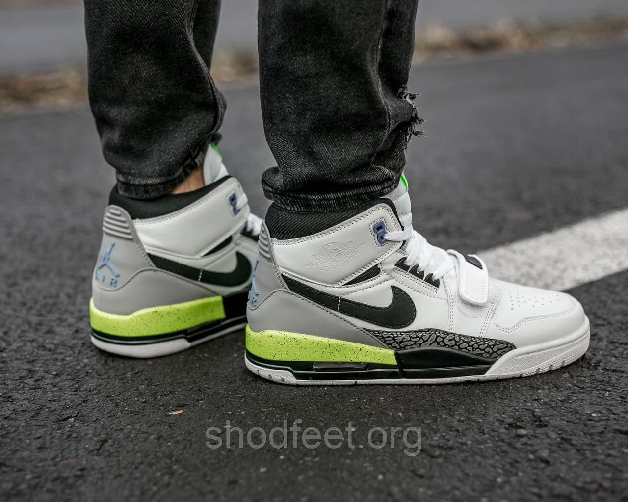 Air Jordan Legacy 312 NRG White Black Volt ID
