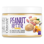 Натуральна олива OstroVit Peanut Butter + Honey 500 g