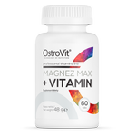 Вітаміни OstroVit Magnez Max + Vitamin 60 таблеток