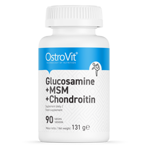 Для суглобів і зв'язок Ostrovit Glucosamine+MSM+Chondroitin, 90 таблеток