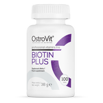 Біотин OstroVit Biotin Plus 100 таблеток