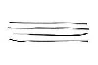 Окантовка стекол (4 шт, нерж.) для Kia Cerato 2 2010-2013 гг