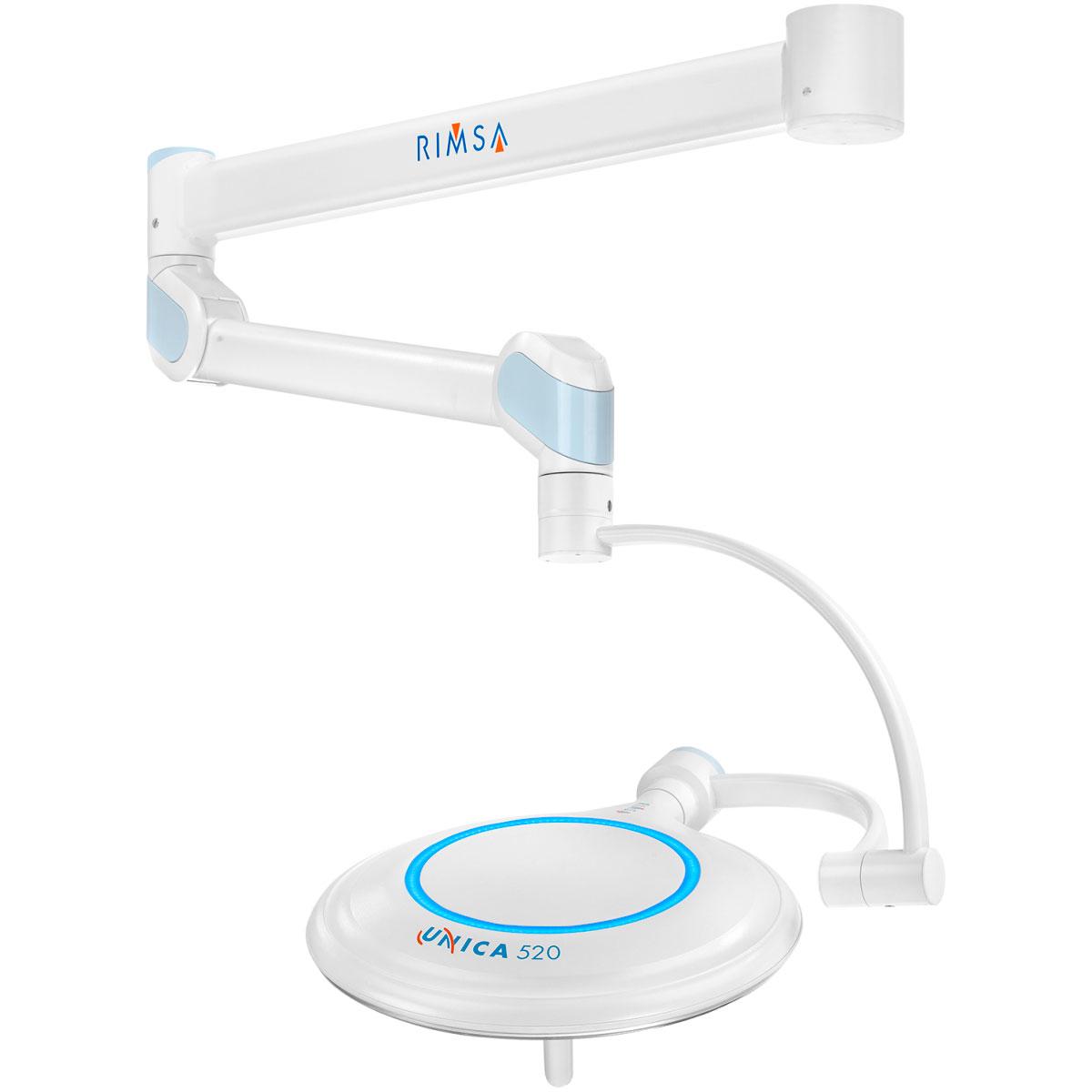 Операційна лампа Unica 520 хірургічна стельова світильник оглядовий рефлекторний, фото 1