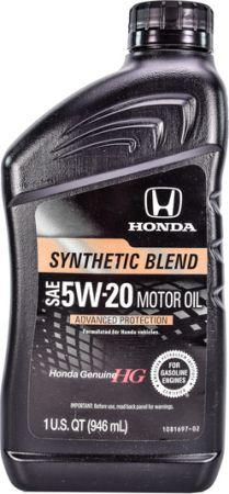 Моторное масло Honda 5W20 Synthetic Blend 1л синтетика оригинальное моторное масло для HONDA ( 08798-9032 ) - фото 2 - id-p506676034