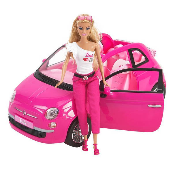 Barbie fiat set sale