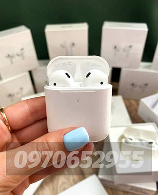 Бездротові навушники Airpods 2 Люкс Версія 1в1 Версія LUX Усі функції та написи