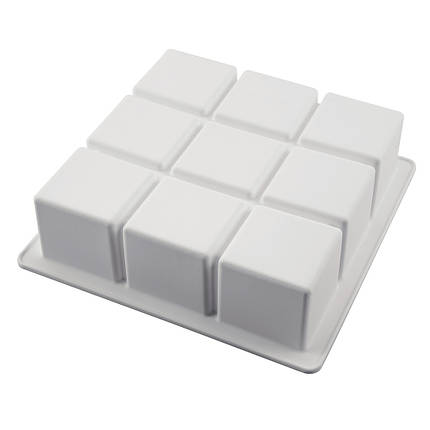 Силіконова форма для торту  Silikomart (CUBIK), фото 2
